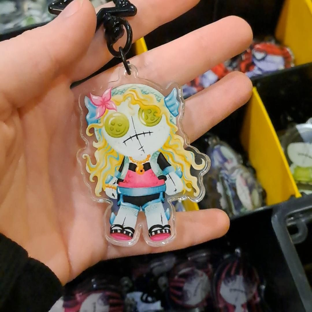 Waterghoul Acrylic Keychain