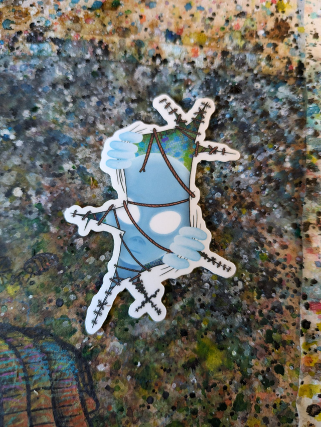 &quot;Inside out&quot; Sticker