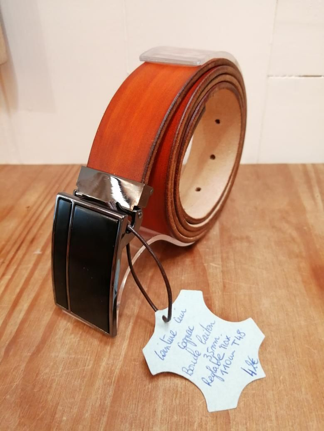 Ceinture cognac T.48 