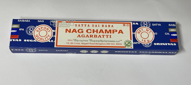 Satya Incense Sticks - Nag Champa 
