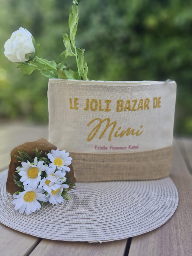 Trousse de toilette "Mimi en or"