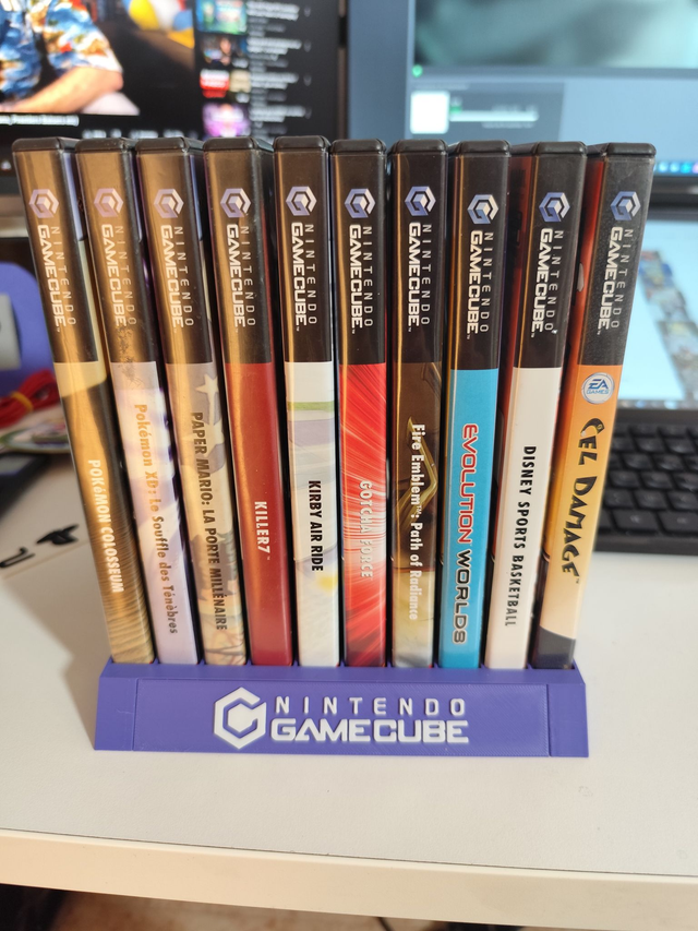 Rangement jeu Gamecube / Wii / Wii U