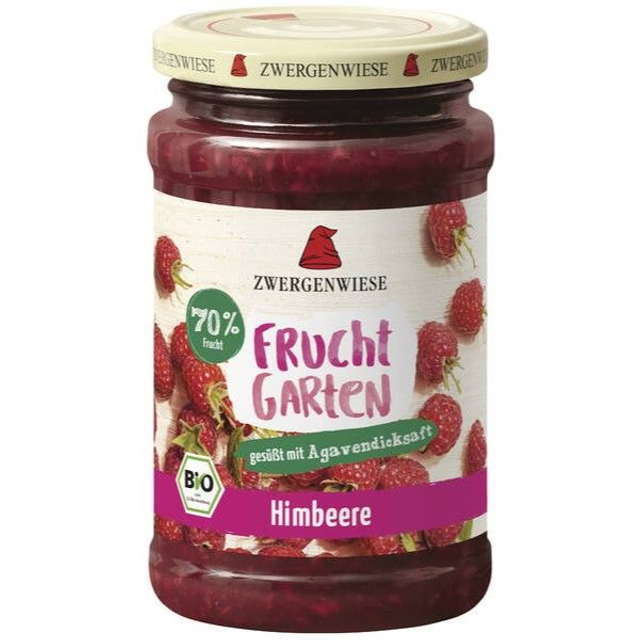 Zwergenwiese FruchtGarten Himbeere 225g Glas