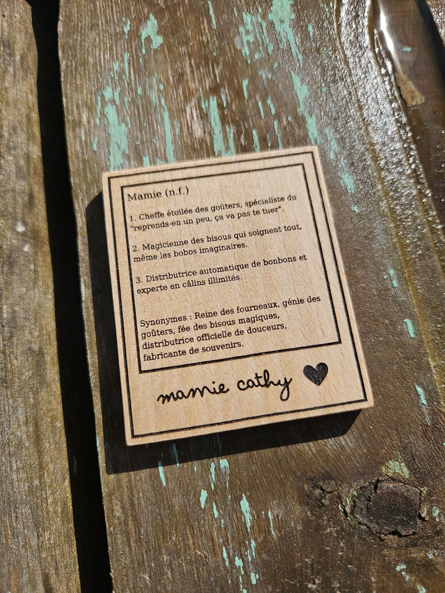 Magnet Mamie à Personnaliser