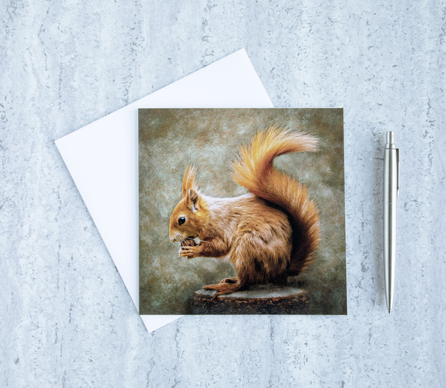 Squirrel Nutkin Blank Card