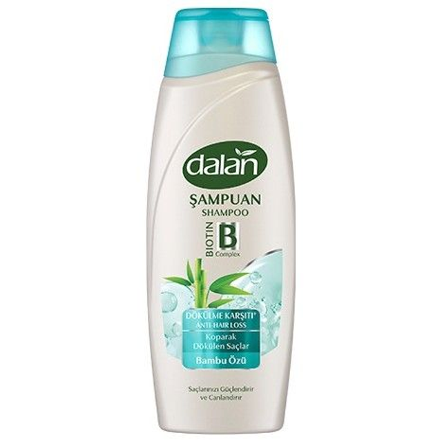 DALAN 450ml Szampon do WYPADAJĄCYCH WŁOSÓW z Wyciągiem z Bambusa BIOTIN Complex