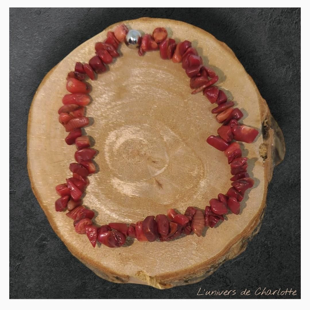 Bracelet "Corail" baroque BR-403