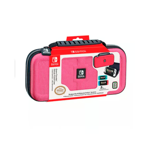 Estuche Nintendo Switch original / Rosado