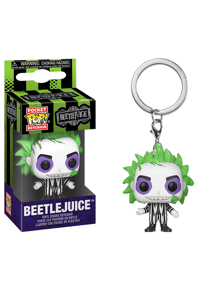 Beetlejuice: Beetlejuice Pop! Keychain 