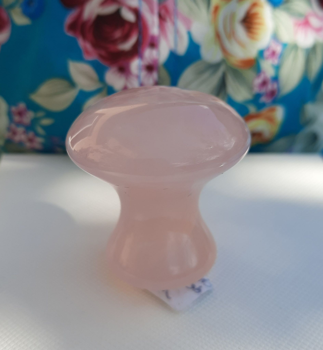 Champignon de massage quartz rose A