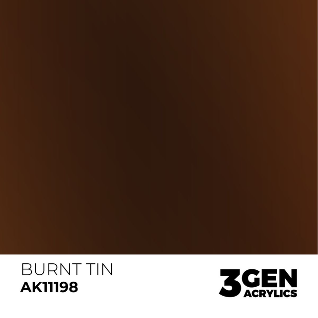 3rd Gen. Acrylics 198 Burned Tin