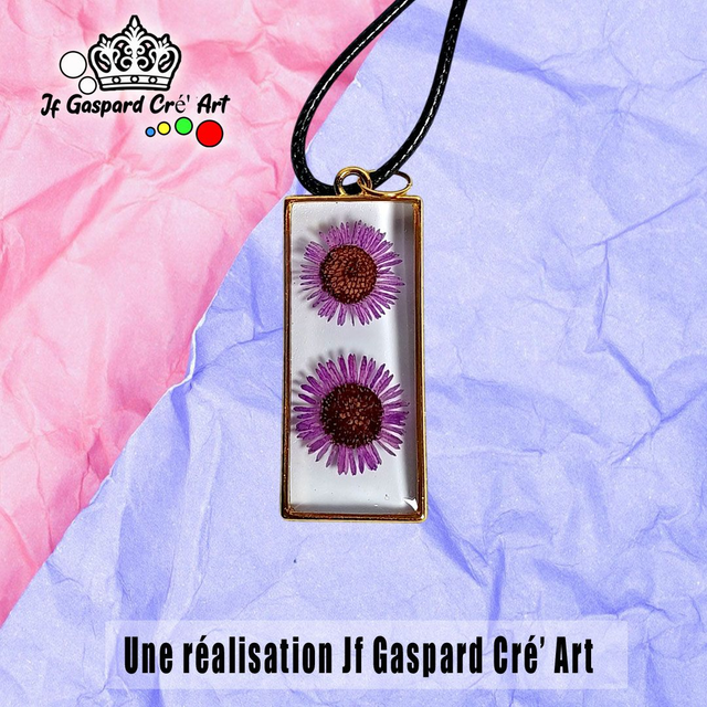 Collier 🌺 "Fleurs Suspendues"