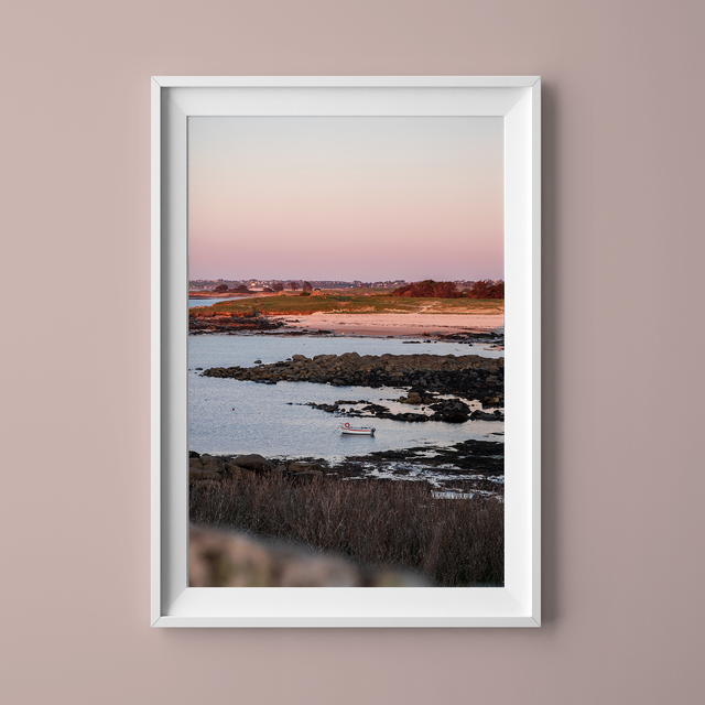 Plage aux vaches - Impression Photo A4 